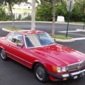 1986 MERCEDES 560SL, EXTRA CLEAN,  HARD & SOFT TOP, JUST 90K MLS, NO RESERVE.
