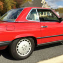 1986 Mercedes 560SL  Garage queen 107 Red/Tan 49k  pagoda HARDTOP Great invest