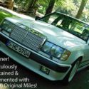 1986 MERCEDES BENZ 300E ONE ENGINEER OWNER 40,759 ORIGINAL MILES HIGHLY PAMPERED