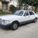 1986 Mercedes-Benz 300SDL Sedan White RWD Automatic SDL