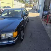 1986 Mercedes-Benz 420SEL Sedan Black SEL