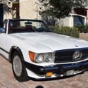 1986 Mercedes-Benz 560 Series 560SL Arctic White