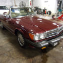 1986 Mercedes-Benz 560 SL Convertible with detachable hardtop