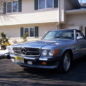 1986 Mercedes Benz 560 SL Light Blue No Rust  Perfect condition inside and out