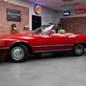 1986 Mercedes-Benz 560SL 68603 Miles Signal Red Convertible 5.5L Gas V8 4 Speed