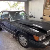 1986 Mercedes-Benz 560SL Convertible Black SL