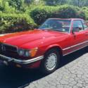 1986 Mercedes Benz 560SL Red Palomino 1 Owner 17K Miles No Reserve!