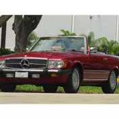 1986 MERCEDES BENZ 560SL ROADSTER BOTH HARD AND SOFT  TOPS CLASSIC DESIGN