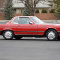 1986 MERCEDES-BENZ 560SL  SIGNAL RED/BLACK  13K MILES!!