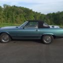 1986 Mercedes Benz 560SL Teal Green