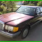 1986 Mercedes-Benz Turbo 3L I6 12V Rebuilt 4-Speed Leather Interior