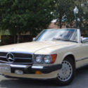 1986 MERCEDES SL560 CONVERTIBLE, 5.6L V8, AUT TRANS, HARD& SOFT TOP, NO RESERVE.