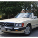 1986 MERCEDES SL560 CONVERTIBLE, 5.6L V8, AUTO, HARD & SOFT TOP, NO RESERVE.