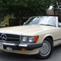 1986 MERCEDES SL560 ROADSTER, 5.6L V8, AUT TRANS, HARD& SOFT TOP, NO RESERVE.