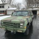 1986 Military Chevy Blazer in excellent condition.