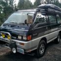 1986 Mitsubishi Delica L300 4x4 Turbo Diesel Camper Conversion Van