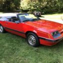 1986 Mustang GT 5.0 convertible 81k miles, automatic, new top, new tires