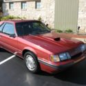 1986 Mustang SVO Original Canyon Red Paint Collector Condition -  84 85 GT SVT