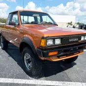 1986 Nissan Deluxe King Cab 4x4 Pickup - All Original - 5 Speed - Extra Clean!