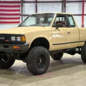 1986 Nissan Hardbody DLX King Cab 80470 Miles Tan Pickup Truck 2.4L I4 5-Speed M