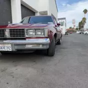 1986 Oldsmobile Cutlass Sedan Blue