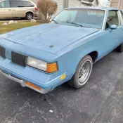 1986 Oldsmobile Cutlass Supreme Coupe Grey RWD Automatic Supreme