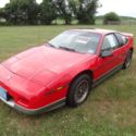 1986 PONTIAC FIERO 6 CYL. 1 Owner Since New documented