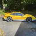 1986 Pontiac Fiero Coupe Yellow RWD Manual GT