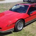 1986 Pontiac Fiero Sport GT 10,500 Miles Red  V6 Cylinder Engine