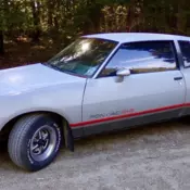1986 Pontiac Grand Prix 2+2 Aerocoupe Y97. Restoration project. 93K miles.