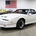 1986 Pontiac Trans Am  25961 Miles White Hatchback 5.0 Liter V8 Automatic