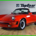 1986 Porsche 911 Cabriolet  Guards Red over Tan 5-Speed Books & Records