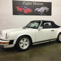 1986 Porsche 911 Carrea Cabriolet  white 73k ACTUAL miles,excellent shape!