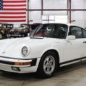 1986 Porsche 911 Carrera 74678 Miles Grand Prix White Coupe 3.2L 6Cyl 5 Speed Ma