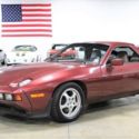 1986 Porsche 928 S 87253 Miles Dark Red Coupe 5.0L V8 Automatic