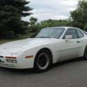 1986 Porsche 944 Turbo 39K miles Gran Prix White/Burgundy LIKE NEW!