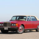 1986 Rolls Royce Silver Spur Claret Red 26k Original Miles California Car