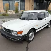 1986 saab 90 very hard to find on a US title 163,743 Miles White 2.0l 4cyl
