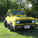 1986 Suzuki Samurai 4x2 SUV 406 V8 Chevy powered Transformer edition LOOK NOW!