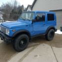 1986 Suzuki Samurai 4x4 Tin Top