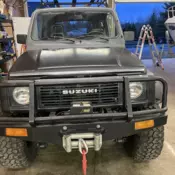 1986 Suzuki Samurai Black