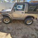 1986 Suzuki Samurai Convertible Grey 4WD Manual