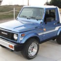 1986 Suzuki Samurai custom Mighty Mouse 4x4 SUV blue Sammy
