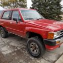1986 TOYOTA 4-RUNNER  CLASSIC 81274 miles NO RESERVE