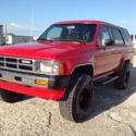 1986 TOYOTA 4RUNNER 1 OWNER 4 CYLINDERS 22RE 5 SPEED 4X4