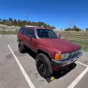 1986 Toyota 4Runner SUV Red RN60