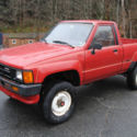 1986 Toyota 4x4 Pickup Standard Cab Pickup 5-speed 2-Door 2.4L with factory AC