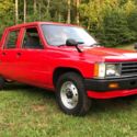 1986 Toyota hilux crew cab pickup JDM right hand drive only 7000 miles rare