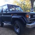 1986 Toyota Land Cruiser 70 Series Turbo Diesel