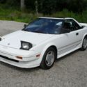 1986 Toyota MR2 AW11 Super White Moonroof Aero Spoiler Package All Original
